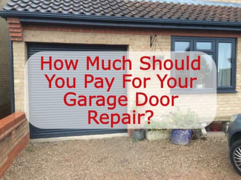 How Much Is It For A Garage Door Repair, Garage Door Off Track Repair Cost